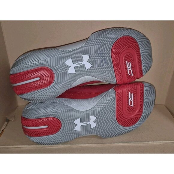 Under Armour Curry UA SC 3ZER0 IV Men\'s Sizes 12 & 13 Red Basketball New main image 9